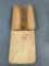Hand made wooden log tally from Bovill (spelled Bovel) 1920