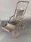 Metal doll carriage