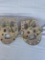 1906 Metal horse snow shoes