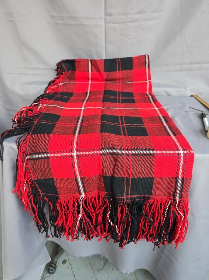 Antique Hamleys wool winter shawl,