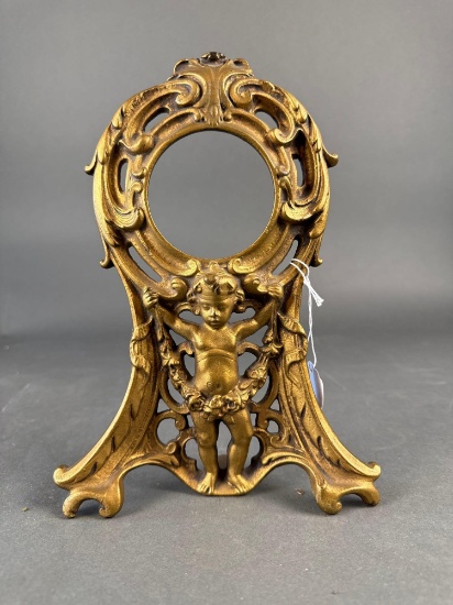 Brass/bronze Art Nouveau clock face 1905