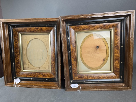 Matching pair of 1850s-60s picture frames