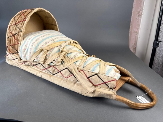 Paiute baby board, all hand made