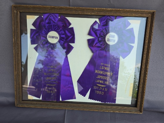 1949, 1950 Lapwai jamboree ribbons