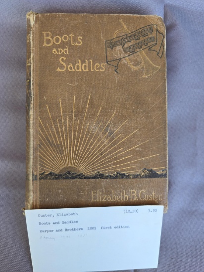 Boots and saddles by Elizabeth Custer