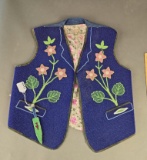 Fully beaded mans vest