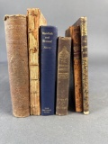 6 early books earliest 1783, 1811