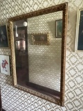 large gold mirror