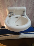 Early small cast iron sink
