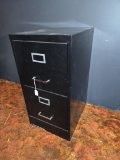 2 drawer metal file case
