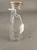 Embossed Lewiston Dairy Company bottle