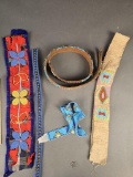 Beaded belt parts