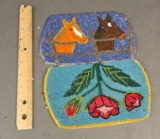 Beaded bag with horses needs assembled