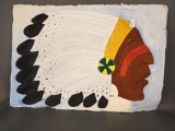 Paper sculpture by Glen La Fontaine, Portland 80s
