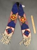 Beaded ministers neckpiece Small pockets on each end