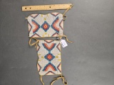 Pair small beaded cuffs