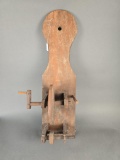 Primitive hand made yarn winder