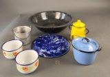 5 pcs granite in grey wash basin