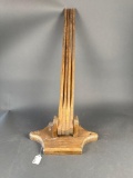 Handmade primitive clothes drying rack