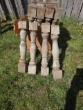 (26) turned porch spindles
