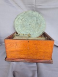 Reginaphone Music Box Missing Lid