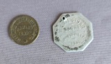 Early 1900 Dissmore mercantile token, Kamiah, ID