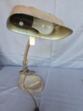 1940s metal desk lamp