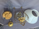 Early hanging kerosene lite fixture