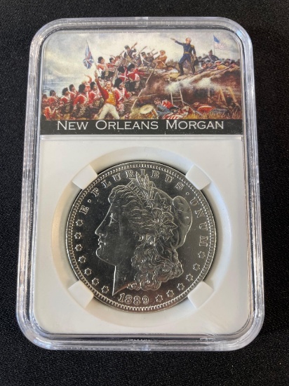 1889 Morgan Silver Dollar, specifically the "New Orleans Morgan"