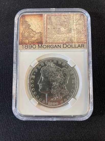 1890 Morgan Silver Dollar