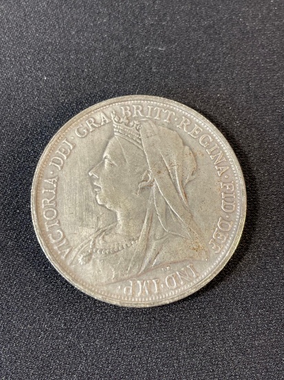 Great Britain Florin from 1898, also known as a two-shilling piece