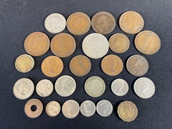 Assortment Foreign Coins