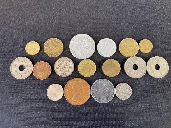 Assorted Foreign Coins