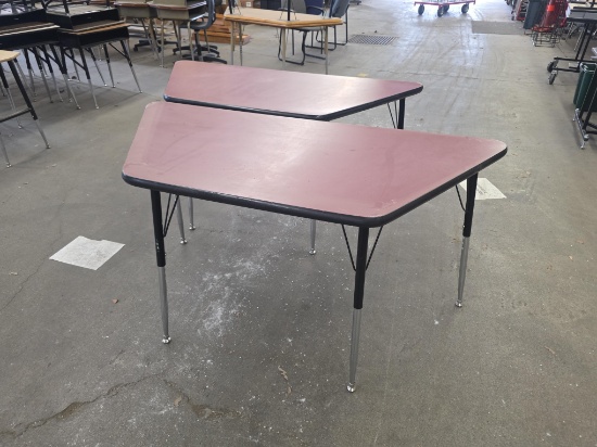 Laminate Metal Legged Table