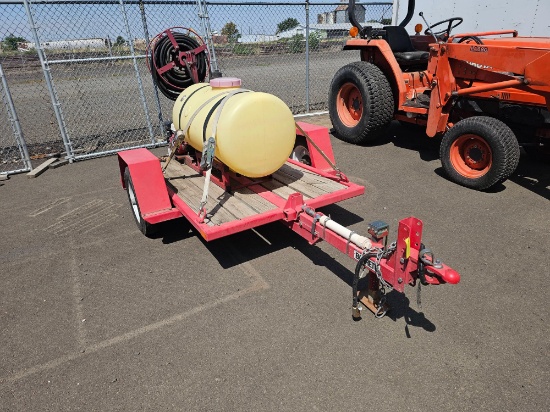 2007 Barrete tow-behind utility sprayer trailer