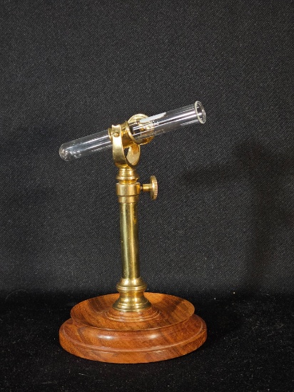 Brass Adjustable Stand & Test Tube