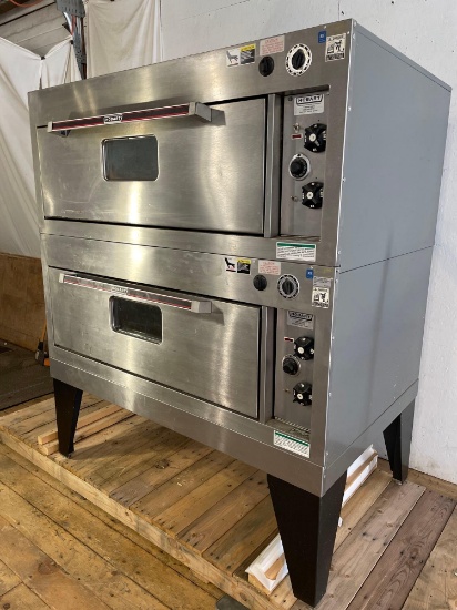 Hobart Model HCN60B Double Deck Commercial Oven