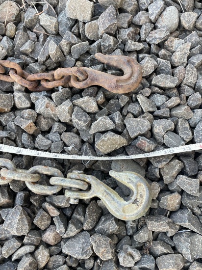 5' & 2' Heavy Duty Chains w/ Clevis Hooks