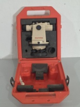 David White LT8-300P Universal Level-Transit with an optical plummet & Case w/ Tripod