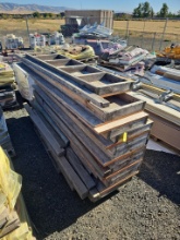 wooden trusses or floor joist components