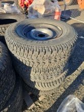 steel wheels with 2 different brands of tires (see pictures)
