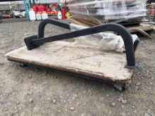 Low Profile Moving Dolly w/ Heavy Metal Rails