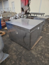 heavy-duty, square stainless steel container or enclosure box w/ Heating Element