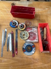 Assortment Of Blades & Wheels