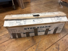 box of Step Stakes