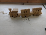 Wood Train Set