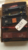 Assorted Train Cars