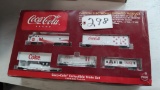 Coca-cola Collectible Train Set