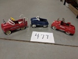 Hallmark Classic Kiddie Car & Hallmark Classic Fire Truck & Kiddie Car