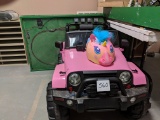 Kids Pink Jeep Riding Toy